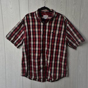 Carhartt Men's XL Plaid Button Up Shirt